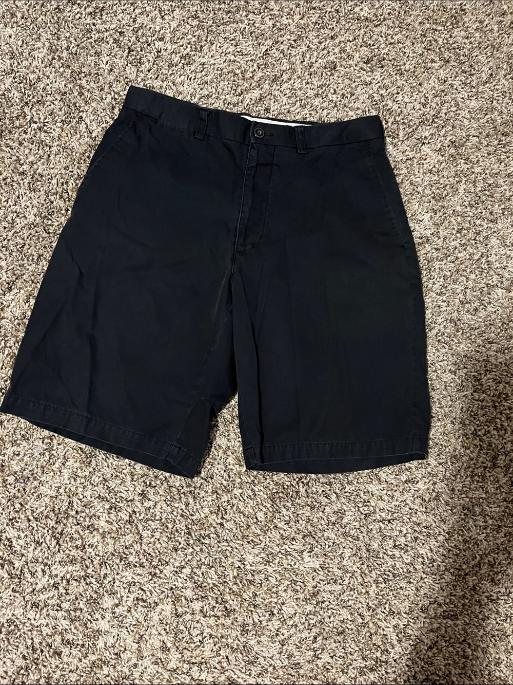 Callaway Black Flat-Front Performance Shorts